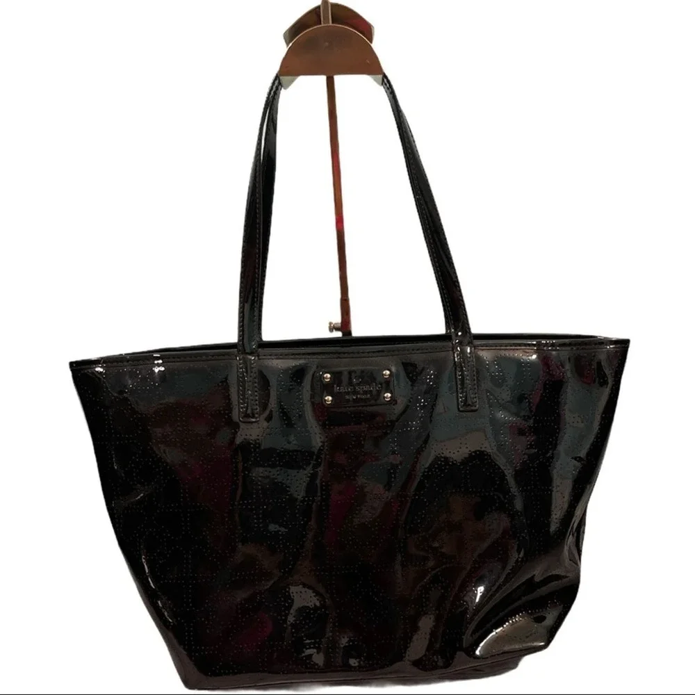Kate Spade Small Harmony Metro Spade Black